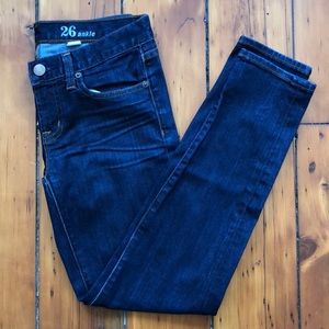 J.Crew Toothpick Jeans. Size 26 Ankle